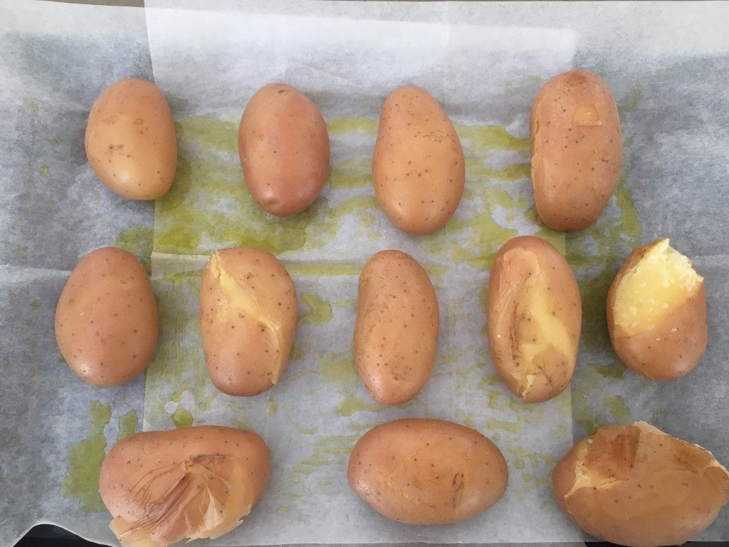תפוחי אדמה לפני זבנג