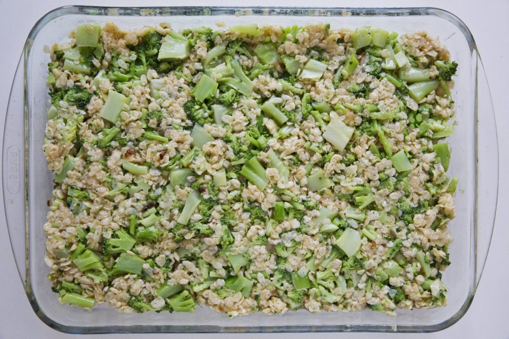 פשטידה לפני כניסה לתנור